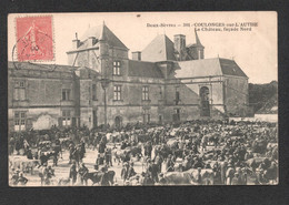 COULONGES SUR L'AUTISE  AUTIZE / LE CHATEAU FACADE NORD / LE MARCHE AUX BESTIAUX    C3050 - Coulonges-sur-l'Autize