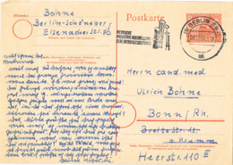 L-ALL-153 - ALLEMAGNE BERLIN Entier Postal Berlin Schöneberg Obl. Illustrée Exposition Industrielle - Postkaarten - Ongebruikt