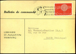 Carte Postale : Librairie St-Augustin, Fribourg - Stamped Stationery