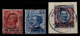 Italien Lot  Auslandspost Levante, Salonicco - General Issues