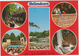 Hellendoorn - Avonturenpark: FIRE DIVE / HIGH DIVE STUNT SHOW / Brandende Duiker - (Ov.,Nederland / Holland) - Hellendoorn