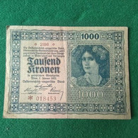AUSTRIA 1000 Kronen 1922 - Autriche