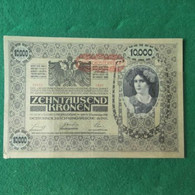 AUSTRIA 10000 Kronen 1918 - Autriche