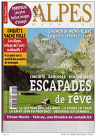 ALPES Magazine N° 69 Chamonix Mont-Blanc, La Saint Jean, Le Jeu De Mourre, Le Queyras, Le Sommaire Est Scanné. - Géographie