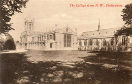 - The College From N. W., CHELTENHAM . - Scan Verso - - Cheltenham