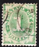 AUSTRALIA - Fx. 245 - Yv. Tx. 34 - 1 D.verde - D: 11½ Filigrana Corona Doble - 1907 - Ø - Portomarken