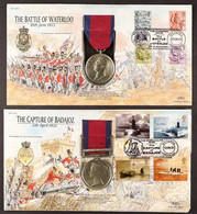 MEDAL COVERS COLLECTION 2001-2003 BENHAM MEDAL COVERS COLLECTION In Two Volumes, ALL DIFFERENT And A Complete Run Of The - Autres & Non Classés