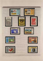 STAMPS ON STAMPS Late 1940's To Early 2000's World Collection In Hingeless Mounts On Pages, Mostly NEVER HINGED MINT (so - Non Classés