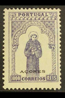 AZORES 1895 1000r Violet & Green, Afinsa 87, Very Fine Mint For More Images, Please Visit Http://www.sandafayre.com/item - Autres & Non Classés