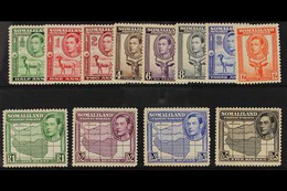 1938 Complete Set, SG 93/104, Very Fine Mint, Many Incl. The Top Four Values Are Never Hinged. (12 Stamps) For More Imag - Somaliland (Protectorat ...-1959)