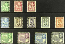 1938 KGVI Definitive Complete Set, SG 93/104, Fine Mint (12 Stamps) For More Images, Please Visit Http://www.sandafayre. - Somaliland (Protectorat ...-1959)