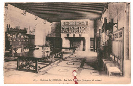 CPA-Carte Postale France-Josselin- Château Salle à Manger 1927 VM40770 - Josselin