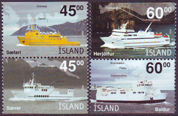 ISLAND - SHIP - **MNH - 2003 - Barcos