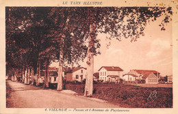 TARN  81    VIELMUR  PESSAC ET L'AVENUE DE PUYLAURENS - Vielmur Sur Agout