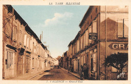TARN  81   VALENCE  GRAND'RUE - Valence D'Albigeois