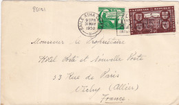 26191# IRLANDE EIRE LETTRE Obl BAILE ATHA CLIATH 31 MAY 1950 Pour VICHY ALLIER - Covers & Documents