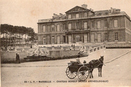 Marseille Chateau Borely Musée Archéologique  Carte Pionnière - Musées