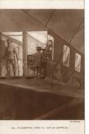 CPA Vierge - Télégraphie Sans Fil Sur Un Zeppelin - L'At. D'Art Phot. N° 150 - Guerra 1914-18
