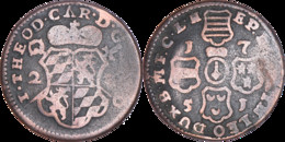 Pays-Bas Féodaux - Belgique - Principauté épiscopale De Liège - 1751 - Liard - Jean-Théodore De Baviêre - H178 - [ 5] Monedas Provinciales