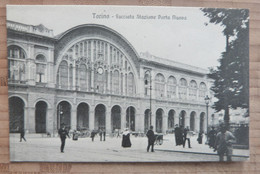 Torino Gare Station. Chemin De Fer. Stazione Porta Nuava N°8579 - Stazione Porta Nuova