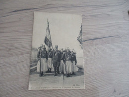 CPA Armée D'Afrique Drapeau Du 3 ème Régiment De Zouaves - Regimenten