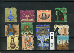 Ägypten, Xx, Konvolut Auf A6-Karte, DS Ex. 189 - 200 - Unused Stamps