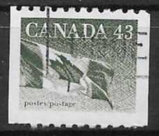 Canada 1992. Scott #1395 (U) Flag - Coil Stamps