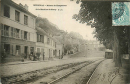 Bougival * La Maison De L'inspecteur De La Machine De Marly * Restaurant DUROCHER * Tramway Tram - Bougival