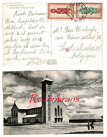 Leopoldville Eglise Notre Dame Du Congo Belgisch Congo Belge 1952 - Lettres & Documents