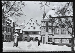 Munster Place Du Marché Avec Hotel De La Ville/ Bata-Magasin - Munster