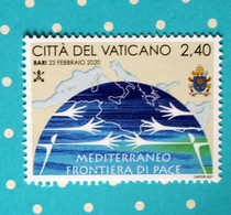 VATICAN 2021, I VIAGGI DI PAPA FRANCESCO , MNH** - Unused Stamps