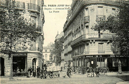 Paris * 17ème * Rue Bayen * Avenue Niel * La Poste , Bureau N°74 - Paris (17)