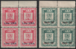 Emissioni Locali Castiglione D'Intelvi Serie Completa 1945 Sass. 18/19 MNH** - Ortsausgaben/Autonome A.