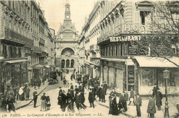 Paris * 9ème * Le Comptoir D'escompte Et La Rue Rougemont * Hôtel Restaurant - Arrondissement: 09