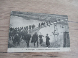 CPA 03 Allier Montluçon Passerelle Des Blachets Sur Le Cher - Montlucon