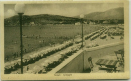 SCAURI ( LATINA ) SPIAGGIA - EDIZIONE TUCCIARONE - SPEDITA 1951 - FORMATO PICCOLO  (8209) - Latina