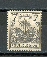 HAITI : ARMOIRIES - N° Yvert 37 (*) - Haiti