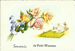 Petit  Wasmes -- Souvenir  De  Petit - Wasmes.     (2 Scans) - Colfontaine