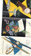 PO0433E# Brochure OROLOGI ROLEX Anni '50/MAP LUCERNE - Orologi Di Lusso