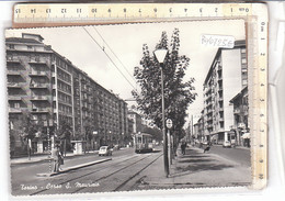 PO0723E# TORINO - CORSO SAN MAURIZIO - TRAMWAY - TRAM - AUTO FIAT 126 OLD CAR  No VG - Transports