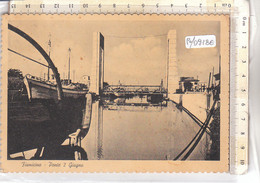 PO0918E# ROMA - FIUMICINO - PONTE 2 GIUGNO  VG 1952 - Fiumicino