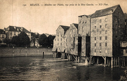 N°88198 -cpa Meaux -moulins Sur Pilotis- - Water Mills