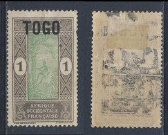 Togo 1921 Mi 42 YT 101 SG 37 * MH - Ernte Der Ölpalmenfrüchte / Mandat Français - Altri & Non Classificati