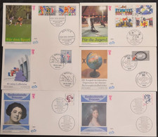 Berlin 1989 - Covers  FDC - 1981-1990