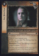 Vintage The Lord Of The Rings: #0 Fill With Fear - EN - 2001-2004 - Mint Condition - Trading Card Game - Lord Of The Rings