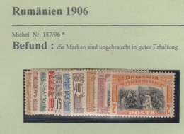 Rumänien-Briefmarken, Ungebraucht * 1864 - Unused Stamps