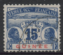 Guinée (1906) Taxe N 10 (o) - Usados