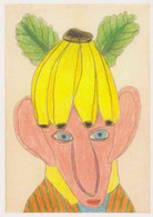 Cpm 1741/016 ERGON - L'homme Au Régime De Bananes - Tête - Visage - Illustrateurs - Illustrateur - Ergon