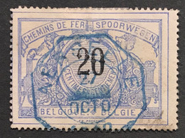 TR17 Gestempeld TELEGRAAFSTEMPEL AERSEELE - 1895-1913