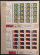 Liechstenstein 13.3.1975 - EUROPA CEPT Minisheet - Expres Registered Cover - Cartas & Documentos